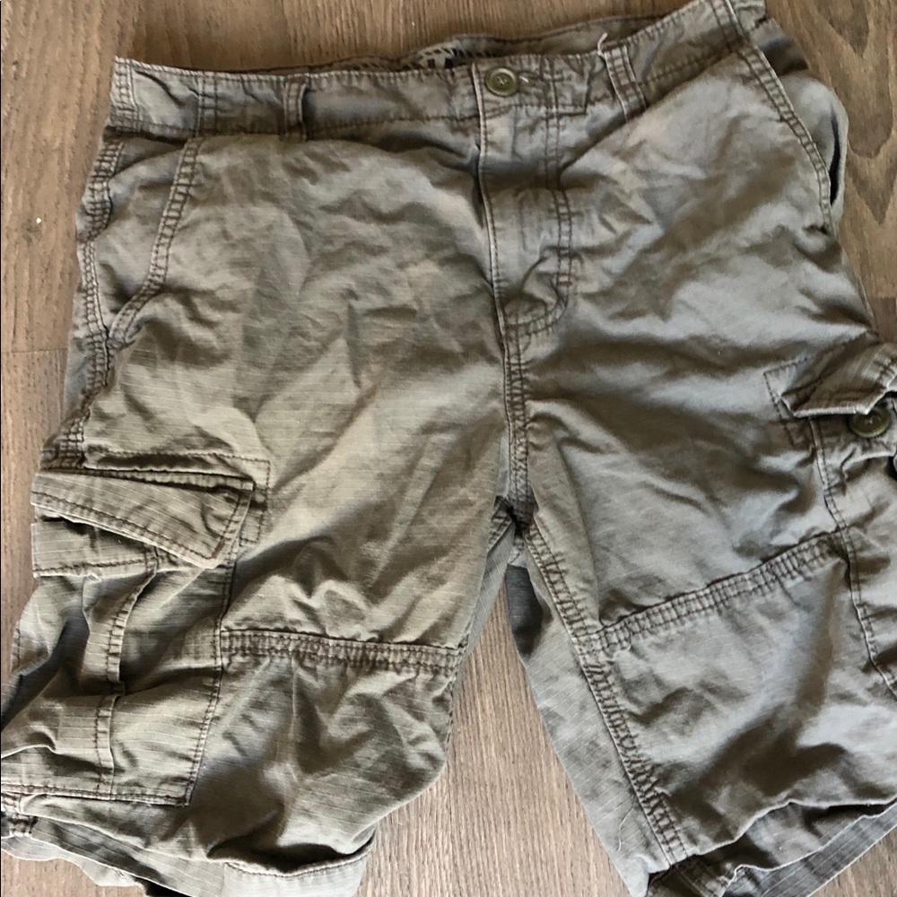 Grey cargo pants